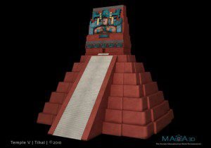Tikal Temple V 3D Reconstruction